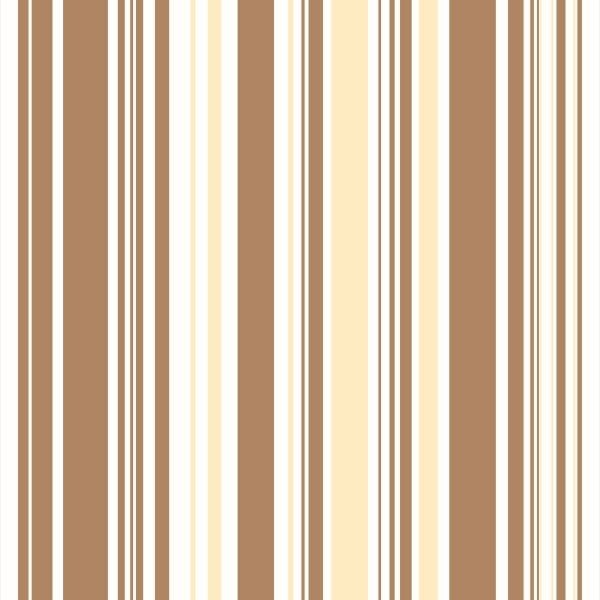 Papel De Parede Adesivo Lavável Listrado Chocolate 15m - 1