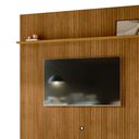 Ver imagem 4 de Painel Ripado Piso-teto 238cm X 244,5cm para Tv até 75 Polegadas New Guaporé Madetec:cumaru