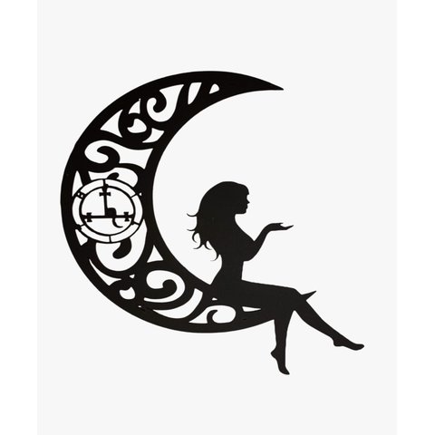 Lua com Lilith:preto