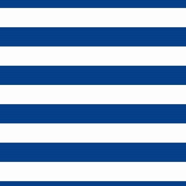 Papel De Parede Lavável Listras Horizontais Azul 15m - 1
