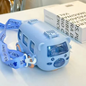 Garrafinha Infantil Cool Cute Bus – Diversão e Estilo!:azul - 1