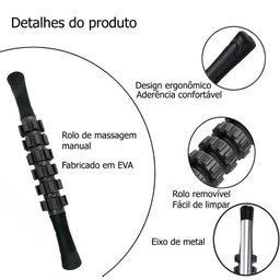 Stick Bastão de Massagem e Liberação Miofascial Bravus Sport - 3
