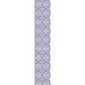 Papel de Parede Adesivo Lavável Azulejo Português Roxo 15m - 5