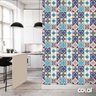 Papel de Parede Lavável Ladrilho Azulejo Português 15m - 3