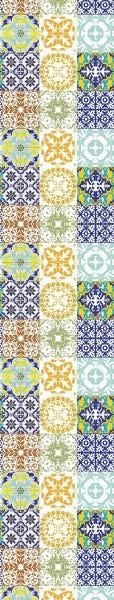 Papel de Parede Lavável Azulejo Português Vintage 15m - 5