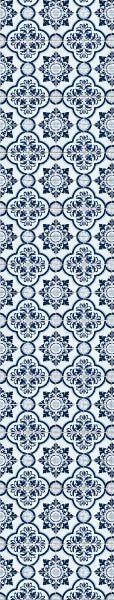 Papel de Parede Lavável Azulejo Português Azulado 15m - 5