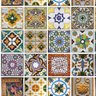 Papel de Parede Lavável Azulejo Português Moderno 12m - 1