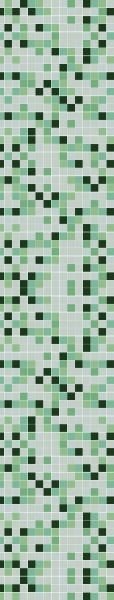 Papel de Parede Lavável Pastilhas Tons de Verde 3m - 5