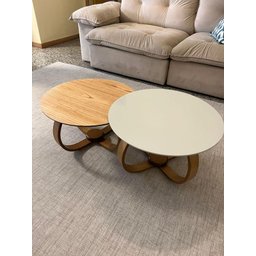 Conjunto Mesa de Centro Gota 60 Cm - 2