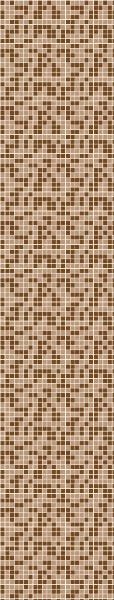 Papel de Parede Lavável Pastilhas Tons de Chocolate 12m - 5