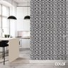 Papel de Parede Lavável Pastilhas Pretas e Brancas 9m - 3