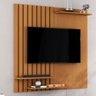 Painel para Tv até 58 Polegadas 3 Prateleiras Nature Ripado Jb 1800 - Jb Bechara - 1