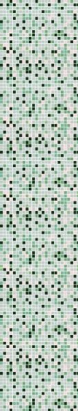 Papel de Parede Adesivo Lavável Pastilhas Tons Verdes 9m - 5