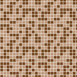 Papel de Parede Lavável Pastilhas Tons de Chocolate 9m - 1