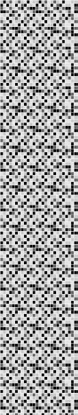 Papel de Parede Lavável Pastilhas Chumbo e Preto 9m - 5