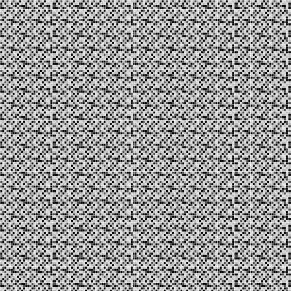 Papel de Parede Lavável Pastilhas Chumbo e Preto 9m - 6