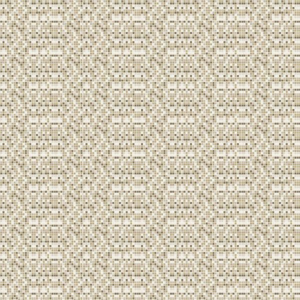 Papel de Parede Lavável Pastilhas Branco-Amarelado 12m - 6