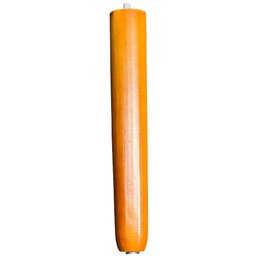 Kit 08 Pés Palito Madeira 25 Cm Rosqueável P02 Móveis Poltrona Puff Mesa - Inoviza - 3