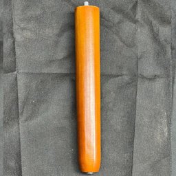 Kit 08 Pés Palito Madeira 25 Cm Rosqueável P02 Móveis Poltrona Puff Mesa - Inoviza - 2