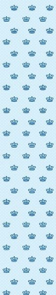 Papel de Parede Adesivo Lavável Tonsuras Azul Escuras 9m - 7