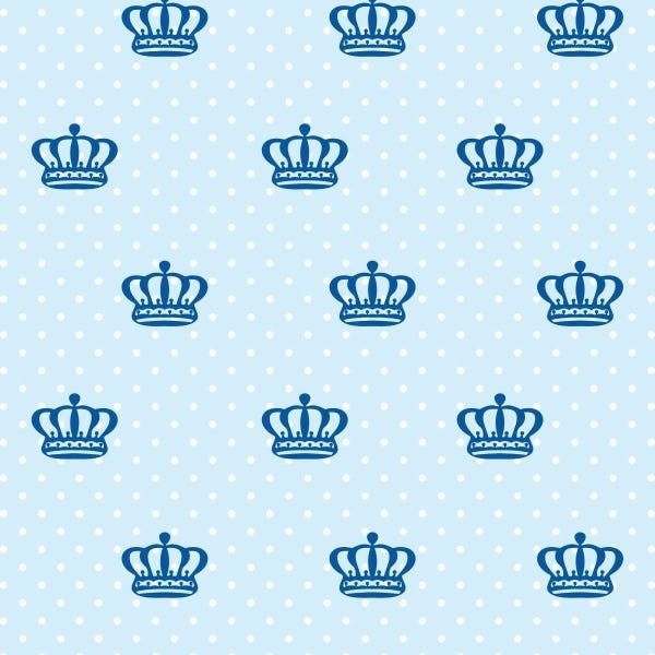 Papel de Parede Adesivo Lavável Tonsuras Azul Escuras 6m - 1
