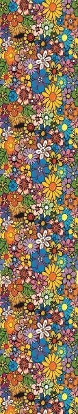 Papel De Parede Adesivo Lavável Flores Silvestres 9m - 7