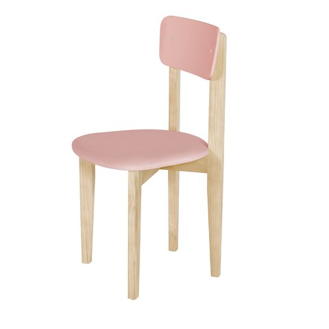 Kit Mesa + Cadeira Teen Ideal para Estudo e Leitura:rosa