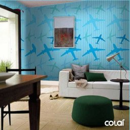 Papel de Parede Adesivo Lavável Bolas Coloridas 15m - 4