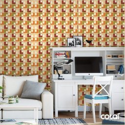 Papel de Parede Adesivo Lavável Olhos de Orbes 9m - 2