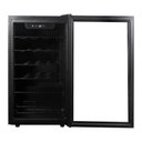 Ver imagem 3 de Adega de Vinhos Compressor Hq 75 Litros 24 Garrafas Preto Hq-av24h