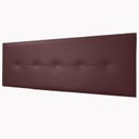 Ver imagem 1 de Cabeceira Cama Box Queen Durasi 05 Marrom 160 X 60 Rbl
