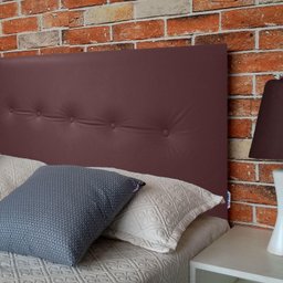 Cabeceira Cama Box Queen Durasi 05 Marrom 160 X 60 Rbl - 2