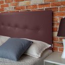 Ver imagem 2 de Cabeceira Cama Box Queen Durasi 05 Marrom 160 X 60 Rbl