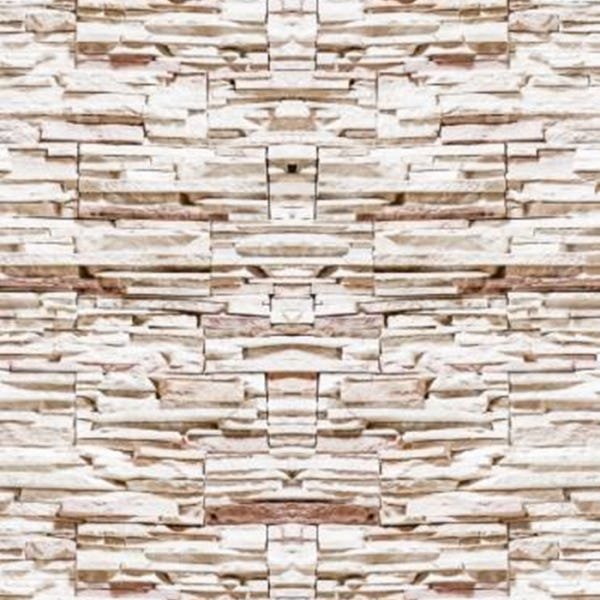 Papel de Parede Adesivo Lavável Pedra São Tomé Víntage - 1
