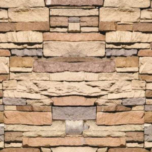 Papel de Parede Lavável Pedra Canjiquinha Vinículo 9m - 1
