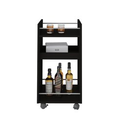 Carrinho Bar Brito Preto Artely Preto - 7