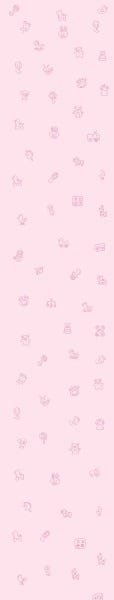 Papel de Parede Adesivo Lavável Desenhos Infantil Rosa 15m - 5