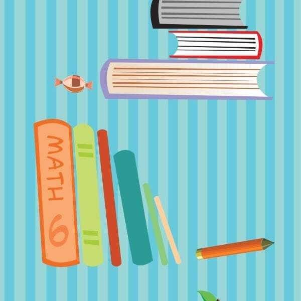 Papel de Parede Adesivo Lavável Livros - 1