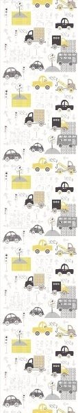 Papel de Parede Adesivo Lavável Trânsito Engraçado - 5