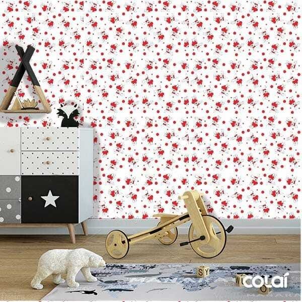 Papel De Parede Adesivo Lavável Coelho 6m - 3