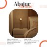 Abajur Luminária de Mesa Michele Dourado com Globo Vidro Fosco 12cm para Sala, Quarto, Cama - 5