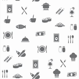 Papel De Parede Adesivo Lavável Culinária 9m - 1