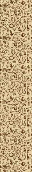 Papel De Parede Adesivo Lavável Café 9m - 7