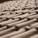 Ver imagem 4 de Kit com 5 Telhas de Pvc Colonial 2,62 X 0,86 X 2.0 Mm 5 Ondas com 3 Kit Fixação e Vedação afort 