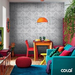 Papel De Parede Adesivo Lavável Paris Preto E Branco 12m - 5