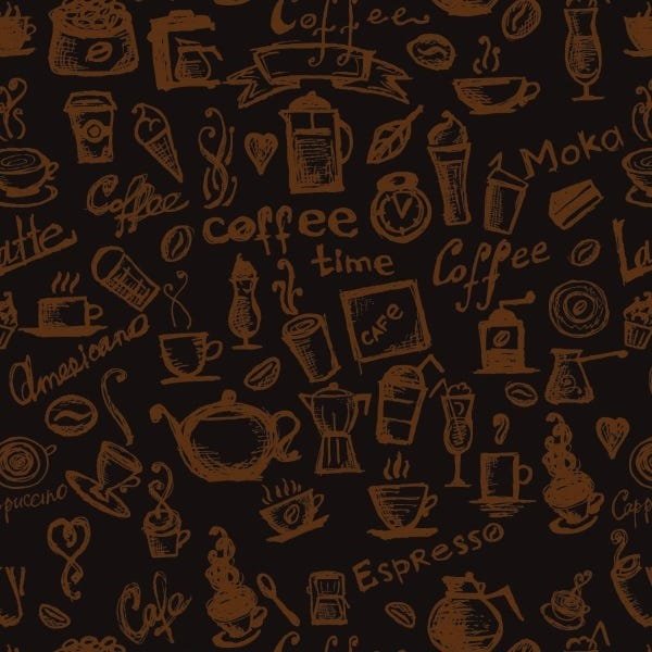 Papel De Parede Adesivo Lavável Mesa Do Café 18m - 1