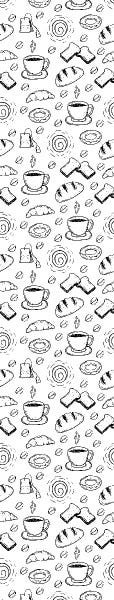 Papel De Parede Adesivo Lavável Pães E Café 18m - 7