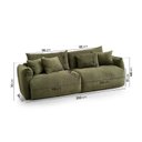 Ver imagem 3 de Sofá 2 Lugares 220cm Comfy CabeCasa MadeiraOriginals