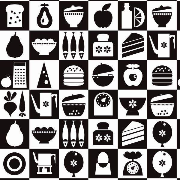 Papel De Parede Adesivo Lavável Receitas 18m - 1