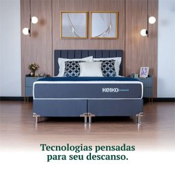 Colchão King Size 100% Espuma D45 25x193x203 Keiko Colchões - 8